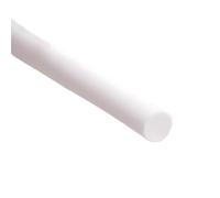 Thermal Shrink Sleeve 1/3/5m Heat Shrink Cover Electrical Sheathing, 1.7:1 Easy to Use Shrinkable Silicon Rubber Tube piece(White,1mm x 5meters)