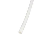 Thermal Shrink Sleeve 1 piece Silicone Shrinkable Tube Black/Grey/White/Red, ID 40mm-55mm Silicon Heat Shrink Hose Sleeve(White,40mm)