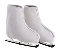 Thermal Skates Boot Covers,Protective & Insulated Warm Skate Covers for Roller Skates,Inline Skates,Figure Skates and Ice Skates Boots,Warming and Ready for Figure Skating,Ice Skating (White, XL)
