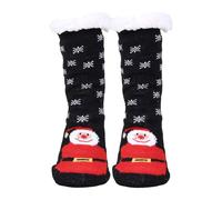 Thermal Socks Christmas - Cotton Warm Thermal Socks Xmas Winter Warm Bed Sock Cosy Fuzzy Warm Knee-Length Thermal Winter Women Socks Women Gifts Xmas For Teenage Girls Gifts