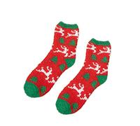 Thermal Socks For Women Womens Thermal Socks For everyday wear | Repeated Design - Optimized As: Christmas Animal Ear Thermal Socks - Festive Gift For Her