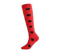 Thermal Socks Ladies Fluffy Christmas Men Thick Woolen Women Boot Warm Quality Birthday Gifts for Wife Mum Friends Womens Mens Slipper Size 4-7 Multipack Winter Slippers A-Watermelon Red
