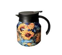 Thermal Teapot with Infuser Teapot Insulated for Loose Leaf Tea, 316 Stainless Steel, 0.8L Vacuum Tea Pot, Upside Down Without Leakage