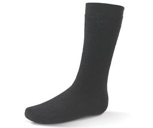 Thermal Terry Socks 1 Pair Black