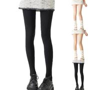 Thermal Tights for Women 200 Denier Control Trousers Winter Medium Thickness Feet Base Suitable for 5-20 Temperature One-Size-Fits-Most Design with Reinforced Toes