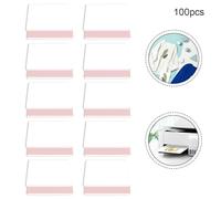 Thermal Transfer Paper & Sizes 100 Sheets For Use with For inkjet Printers to Create Custom Designs (A)