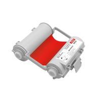 Thermal Transfer Ribbon SL R101T Compatible with MAX CPM 100G5C CPM 100HG5C CPM 100HG5 CPM 100HG3C CPM 100HG3 CPM 100H4 Bepop Label Printer(R103T No chip Red)