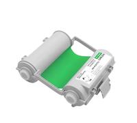 Thermal Transfer Ribbon SL R101T Compatible with MAX CPM 100G5C CPM 100HG5C CPM 100HG5 CPM 100HG3C CPM 100HG3 CPM 100H4 Bepop Label Printer(R107T and Chip Green)