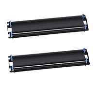 Thermal Transfer Tape - Transfer Resin Tape Exclusive Thermal Tape | 2 Rolls 215mm Thermal Transfer Tape with Function Black Ink Ribbon for Coding Machine Printing Labels