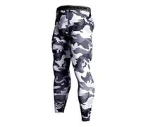 Thermal Underwear for Men - Compression Leggings Men White Compression Leggings Men Pack Base Layer Bottoms Long Core Warm Underwear