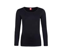 Thermal Vest Womens Long Sleeved Heat Holders 0.45 TOG in Black / White - 1 Pack