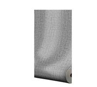 Thermal Wallpaper 50cmX2.8/5/10m Linen Solid Color Thickened Waterproof Foam Self-Adhesive Background Wall Renovation Wallpaper Stickers for Floor, Ceiling, Roof, Wall Insulation(Grey,1pcs 50cmX2.8m)