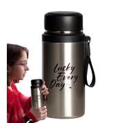 Thermal Water Bottle - 800ml Stainless Steel Travel Coffee Mug - Vacuum-Sealed, Portable Hydration Supplies for Hot and Cold Drinks