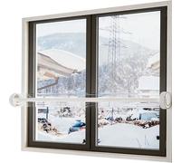 Thermal Window Film for Winter Cold, Window Insulation Kit, Keep Out Drafts and Help in Condensation, Easy to Open for Ventilation, for Winter Keep Cold Out(200x210cm)