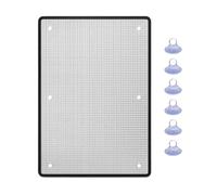 Thermal Window Insulation Film, Double Sided Reflective Blackout Window Cover with Suction Cups, Heat Blocking Glass Tint, Winter Keep Warm Door Curtain Kit(160x160cm)