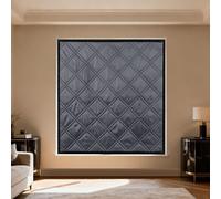 Thermal Window Insulation Kit for Winter, 39x62 75x 79 Window Cover Large Window Insulation Panels Kit3 Layer Oxford Cloth Window Curtain Blanket for Cold Weathe(Gray,150x160cm)