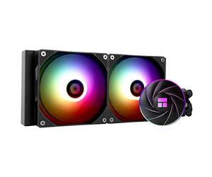 Thermalright AQUA ELITE 240 ARGB Liquid CPU Cooler, 240 Cooling Row Size, 2 x 120mm PWM Fans, for AM4/AM5, Intel LGA1150/1151/1155/1156/1200/1700/1851(Black)
