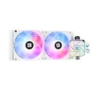 Thermalright Aqua Elite 240 White V3 Dual PWM ARGB Liquid CPU Fan with S-FDB Bearings, PWM Controlled Efficient Pump, for AMD/AM4/AM5, Intel LGA1150/1151/1200/2011/1700(AE240)