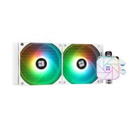 Thermalright AQUA ELITE 240 White V3 Liquid CPU Cooler, 240 Cooling Row Size, 2 x 120mm PWM Fans, S-FDB Bearings,for AM4/AM5, Intel LGA1150/1151/1155/1200/2011/1700/1851,Desktop CPU Cooler AIO