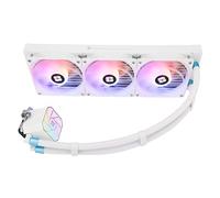 Thermalright AQUA ELITE 360 White V3 Liquid CPU Cooler, AIO Pump Head Speed up to 3300RPM, TL-C12W-S V2×3 PWM Fans,for AMD/AM4/AM5, Intel LGA1150/1151/1200/2011/1700/1851, Computer CPU Aio Cooler