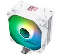Thermalright Assassin Spirit 120 Vision ARGB White CPU Cooler, Computer Heatsink Cooler 4 Heat Pipes,PC Display Screen CPU Cooling with 1.54in,240*240 Resolving Power,for AM4/AM5 and LGA1700/1851/115X