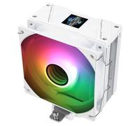 Thermalright Assassin Spirit 120 Vision White ARGB CPU Air Cooler with 1.54in IPS Display, 120mm PWM Fan, Support Intel lga1700/1150/1151/1200/1851, AMD AM4/AM5