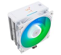 Thermalright Assassin X 120R Digital ARGB White CPU Cooler, Digital Screen Top Cover, TL-P12W-S PWM Quiet Fan CPU Air Cooler, Computer Heatsink Cooling, Support AM4/AM5,Intel LGA1851/1700/115X/1200