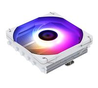 Thermalright AXP120-X67 White ARGB Low Profile CPU Air Cooler with Quite 120mm TL-C12015W-S PWM Fan, 6 Heat Pipes, 67mm Height, for AMD AM4/AM5Intel LGA 1700/1150/1151/1155/1156/1200/20XX, LGA1700