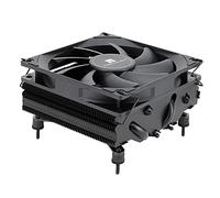 Thermalright AXP90 X47 Black Low Profile CPU Air Cooler, 47mm Height, TL-9015B Slim PWM CPU Fan, AGHP Technology, Computer ITX CPU Heatsink Cooler, for AMD:AM4 AM5/Intel 1150/1151/1200/1700