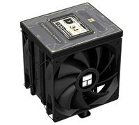 Thermalright Burst Assassin 120 Vision Digital CPU Cooler - IPS 2.4-inch Square Rotatable Display, 120mm Forward and Reverse Fan Design, Support Intel LGA1700/1150/1151/1200/1851, AMD AM4/AM5|Black