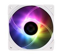 Thermalright C12015W-S cpu fan computer case fan quiet 4pin PWM ARGB PC fan, 15mm Slimline cooler fan, 120mm cpu cooling fan(White)