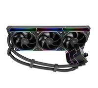 Thermalright Core Matrix 360 ARGB Black V2 CPU Liquid Cooler with 3x124mm Stackable Fans, 360mm AIO Infinity Mirror Lighting Effect, for AMD/AM4/AM5, Intel LGA1851/1700/115x/1200