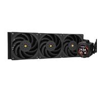 Thermalright CORE Vision 360 Black-360mm AIO CPU Liquid Cooler,IPS LCD Screen with 480 * 480 Resolution,for AM4/AM5/Intel LGA1700/1851,‘2.1 inch’Magnet-Absorbent LCD Screen for Images -Black