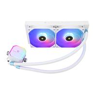 Thermalright Frozen Prism 240 White ARGB CPU Liquid Cooler With 120mm PWM Fan,240mm White Cold Row Specification,Integrated Water-cooler Heatsink for AMD:AM4/AM5,Intel LGA1700/1851/1150/1151/1200/2011