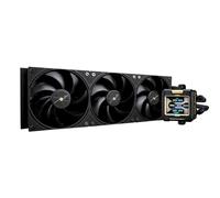 Thermalright Frozen Warframe 360 Black CPU Water Cooler with 3 PWM Fans with 2000RPM,IPS LCD Screen with 320 * 240 Resolution,Liquid CPU Cooler,CPU PC Aio Cooler for AMD:AM4/AM5/Intel LGA1700