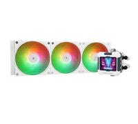 Thermalright Frozen Warframe 360 White ARGB CPU Water Cooler with 3 PWM Fans with 2000RPM,IPS LCD Screen with 320 * 240 Resolution,Liquid CPU Cooler,CPU PC Aio Cooler for AMD:AM4/AM5/Intel LGA1700