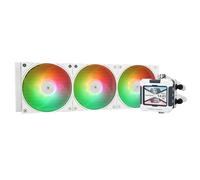Thermalright FW 360 White ARGB CPU Water Cooling with 3 PWM Fans, IPS 320 x 240 Resolution LCD Screen, 360 AIO Cooling, Liquid CPU Cooler for AMD/Intel PC AIO Cooler: AM4/AM5/LGA1700/1851