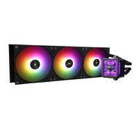 Thermalright FW PRO 360 ARGB Black CPU AIO Cooler,IPS LCD Screen with 320 * 320 Resolution,for AM5&Intel 1700/1851,High-performance 360 Specs Water-cooled with 2.73in Removable Display
