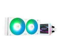 Thermalright Grand Vision 240 ARGB White AIO CPU Liquid Cooler,IPS LCD Screen with 480x480 Resolution,for AM4/AM5,LGA1851/1700,‘3.4 inch’Magnet-Absorbent LCD Screen for Images -White