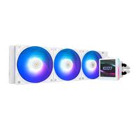 Thermalright Grand Vision 360 ARGB White AIO CPU Liquid Cooler,IPS LCD Screen with 480x480 Resolution,for AM5/Intel LGA1851/1700,‘3.4 inch’Magnet-Absorbent LCD Screen for Images -White