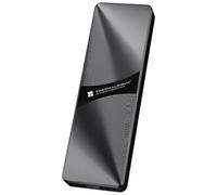 THERMALRIGHT HR-EB118 Dual C Black M.2 External Enclosure Supports Both NVMe and SATA SSD Dual Protocols.10Gbps Type-C Interface, 8TB Portable SSD Storage, for Android, Windows