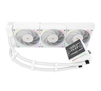 Thermalright Hyper Vision 360 ARGB White CPU AIO Cooler,PC 360 Specification Water Cooler System,IPS LCD Screen with 480x480 Resolution,for AM4/AM5;Intel 1700/1851,3.95in Screen High Performance Pump