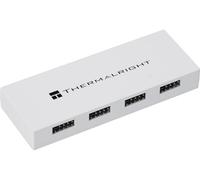 Thermalright Interal USB 2.0 Hub X5, SATA Powered, Magnetic Mount, 9-Pin USB Expansion for PC Motherboard (White)