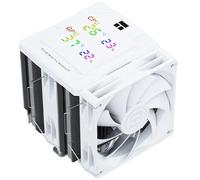 Thermalright Peerless Assassin 120 Digital White CPU Air Cooler, Digital Screen Top Cover,6 Heatpipes Computer CPU Cooler, for AM4/AM5,Intel LGA1700/1851/1150/1151/1200, PC Cooler-White