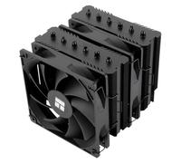 Thermalright Peerless Assassin 120 SE Black CPU Air Cooler, 6 Heat Pipes, Dual CPU Fans, 155mm High CPU Cooling,1550RPM±10%, for AM4/AM5,Intel LGA 1851/1700/115x/1200, No LED Black
