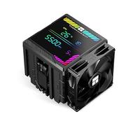 Thermalright Peerless Assassin 140 Digital Black CPU Cooler, Double Towers and Double Fans Cooling, CPU Air Cooler, ARGB Digital Screen Top Cover, for AM4/AM5,Intel LGA1851/1700/115X/1200/2011