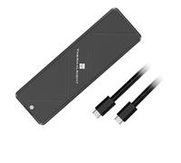 Thermalright Portable M.2 Enclosure Black-USB 3.2 Gen 2 (10Gbps), up to 8TB, high-Speed Transfer.Supports NVMe Protocol SSDs. Black Aluminum housing