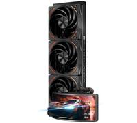 Thermalright Rainbow Vision 360 Turbo ARGB Black CPU Liquid Cooler,for AM5/Intel LGA1851/1700,6.67-inch Curved Screen-Magnetic Suction,with 2400x1080 Resolution,360mm Aio Cooler