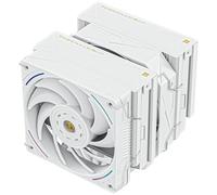 Thermalright Royal Pretor 130 Ultra White CPU Cooler,7 Heat Pipes Heatsink CPU Cooling, White Brushed Top Cover, for Intel LGA115X/2011/1700/1851,AM4/AM5 Platforms,Double Towers and Fans Cooler