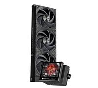 Thermalright Stream Vision 360 Black CPU Liquid Cooler, 3.5in Magnetic Embedded Fan Lcd Screen, 640x480 Resolution,Freely Defined Display Screen,2400RPM Speed, Compatible with AM5,lga1851/1700/115x